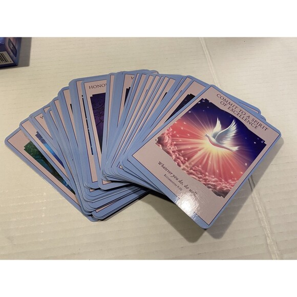 Love & Light: 44 Divine Guidance Cards and Guidebook - RARE - OOP - OUT OF PRINT - Picture 4 of 6
